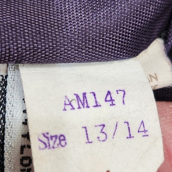 VINTAGE TRENDZ Oversized WOOL COAT Navy,/Brown, Women's 13/14 - Picture 8 of 11